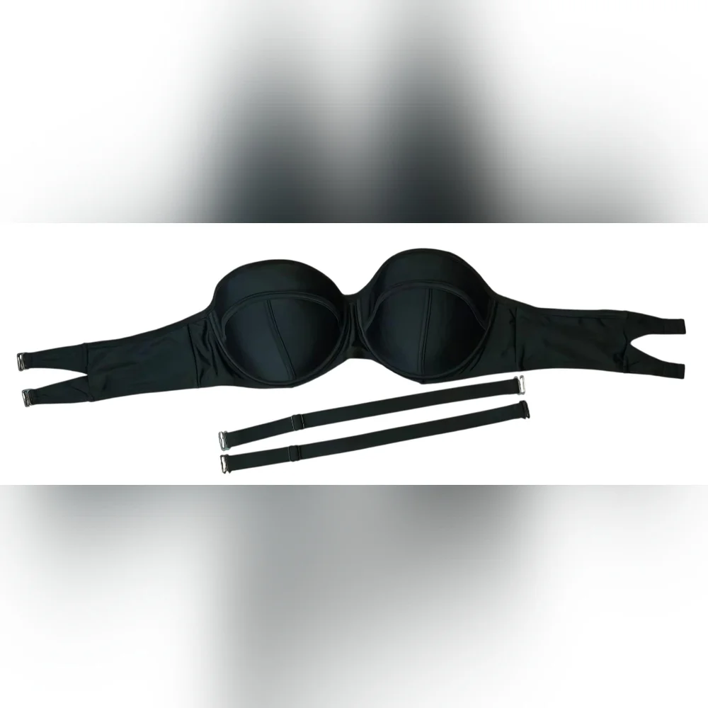 Swimsuits For All Black Bikini Top~EC - Picture 4 of 9